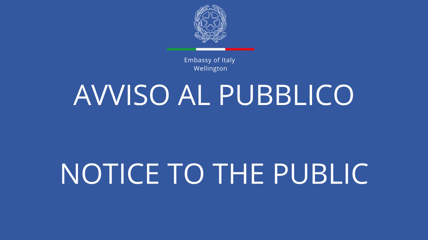 WEBSITE – AVVISO PUBBLICO