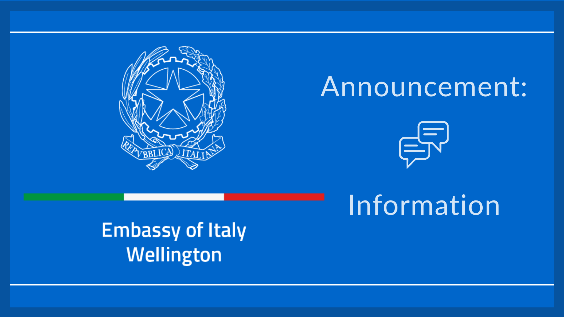 Website&Twitter – Informazioni Eng